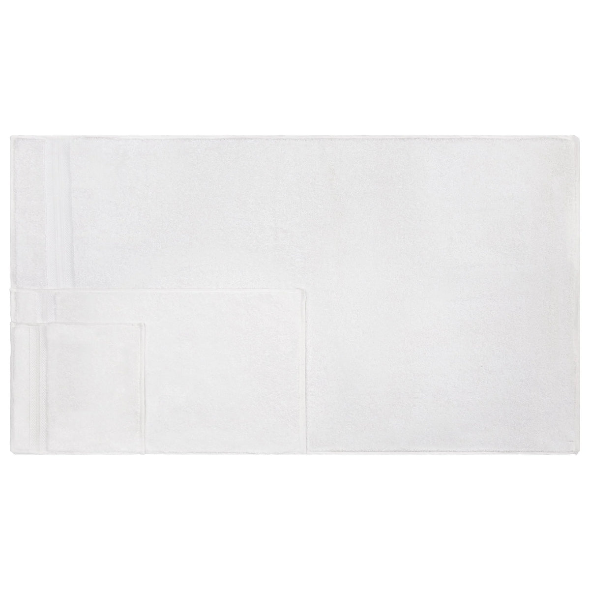 100% Turkish Long Staple Cotton 6-Piece Towel Set, 2 Face, 2 Hand, and 2 Bath Ivory