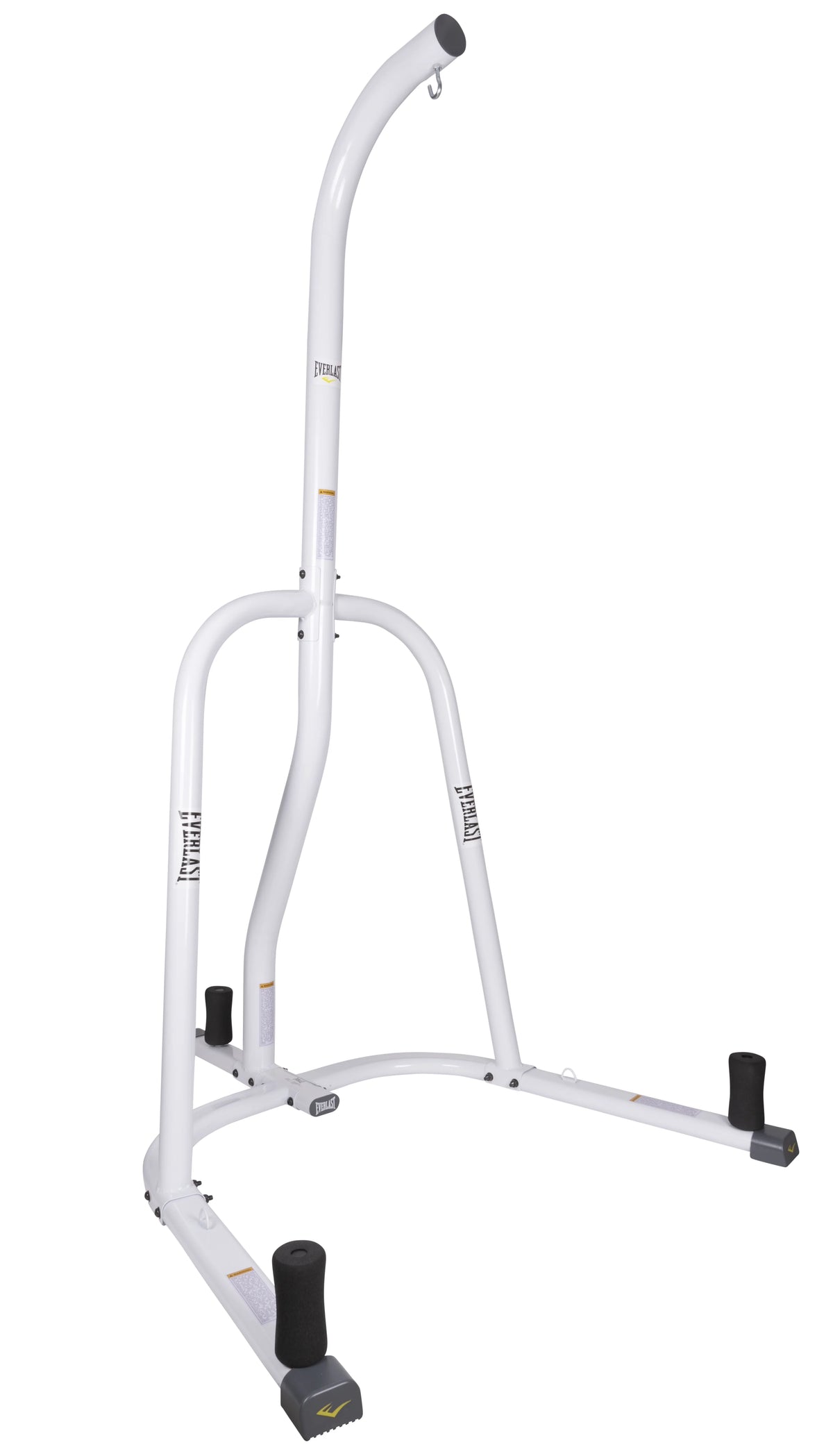 Everlast Single Station Heavy-Duty Punching Bag Stand, Powder-Coated Steel, 100 lb Capacity, Black