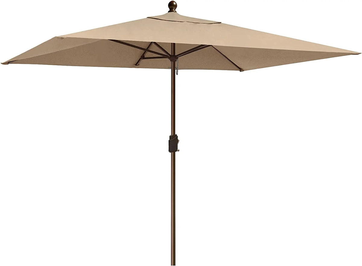 EliteShade Sunumbrella 6x6Ft Square Market Umbrella with Ventilation