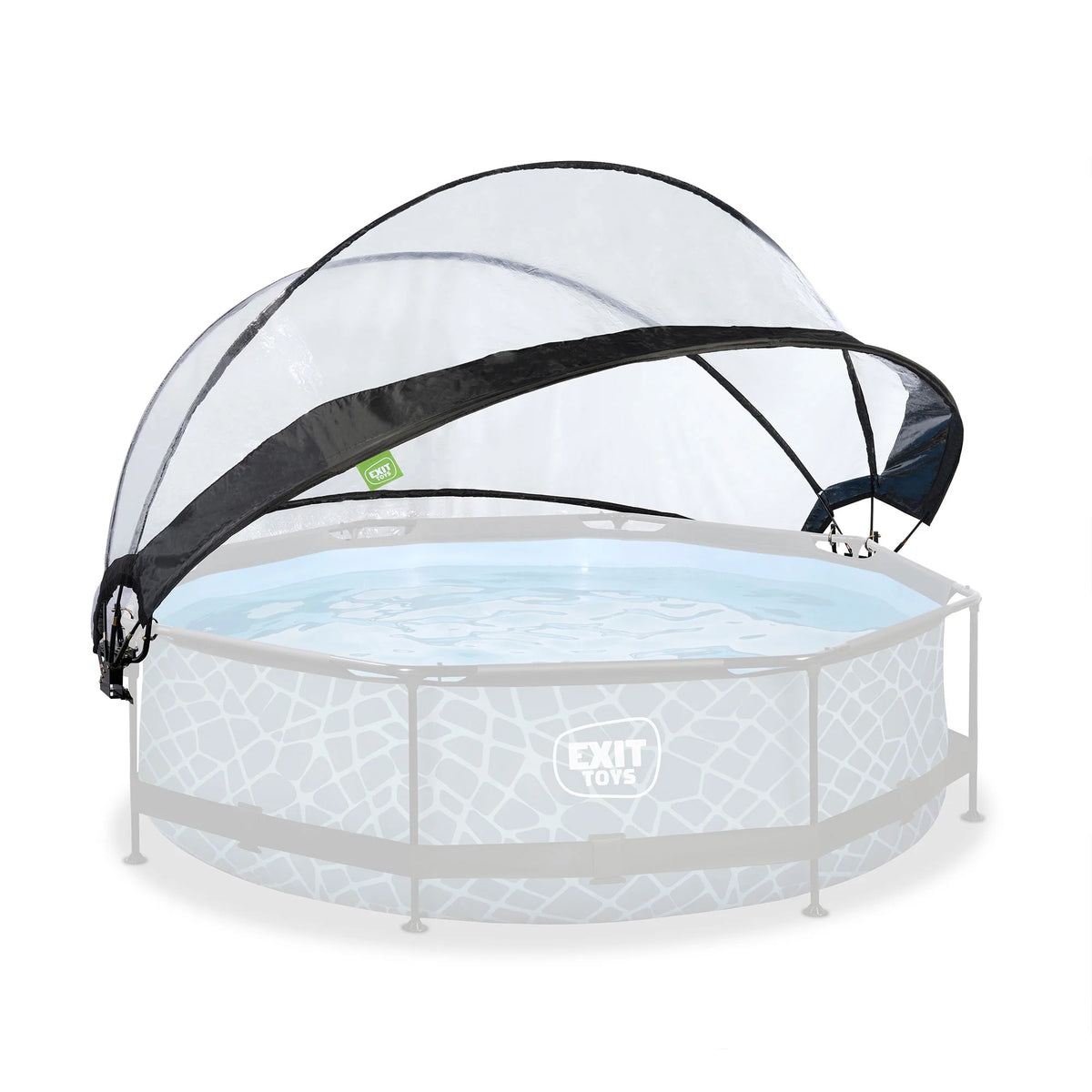 EXIT Toys UV Resistant Pool Covers, PVC Transparent, 104" x 104" x 55"