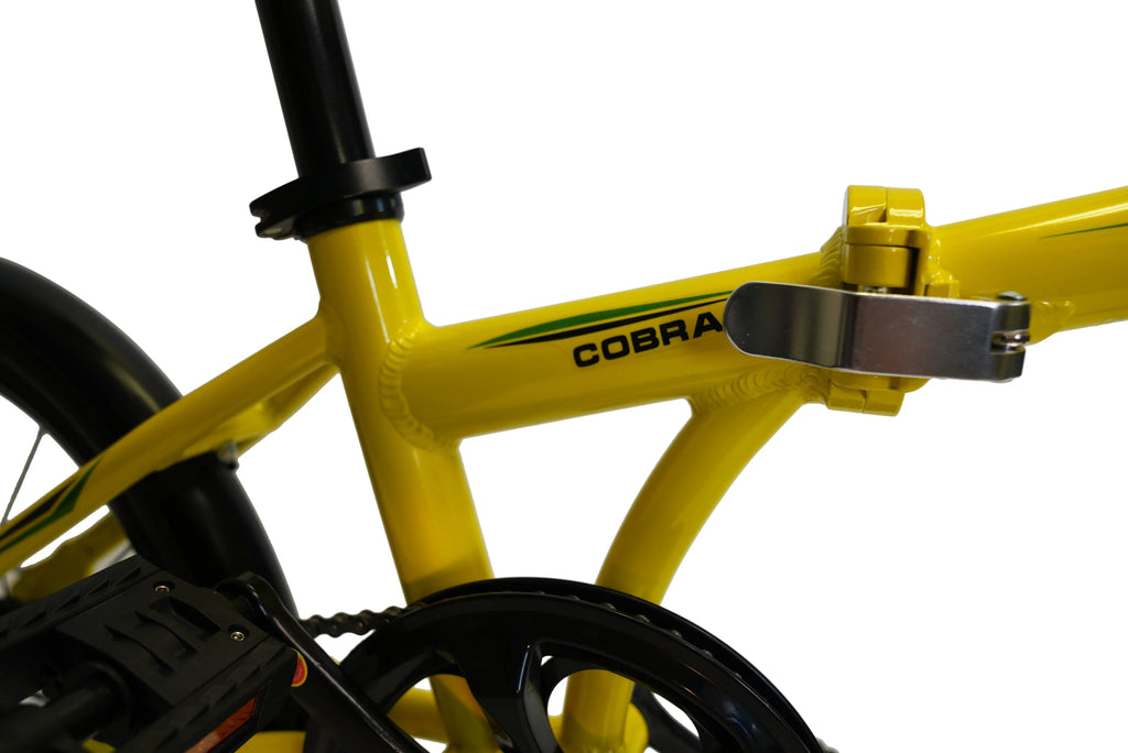 Cobra single-speed lightweight folding bicycle
