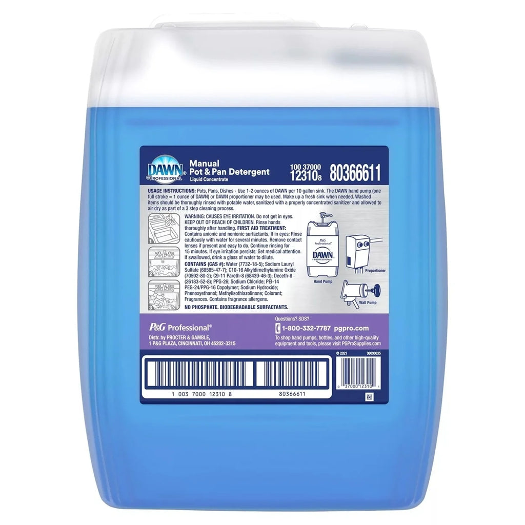 Dawn Professional Manual Pot and Pan Detergent Dish Soap (5 Gallon)