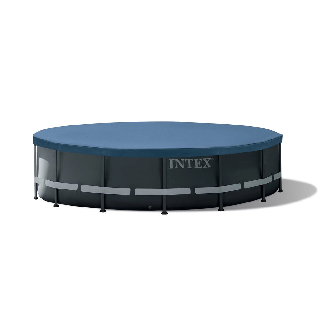 Intex Ultra XTR Frame 14'x42" Round Above Ground Outdoor Swimming Pool Set