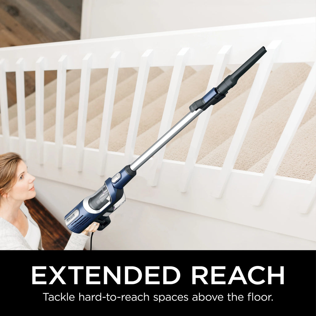 Shark UltraLight Pet Pro Corded Stick, PowerFins and Self-Cleaning Brushroll, HZ600, Cordless Stick Vacuum, Lightweight, Powerful Suction, Pet Hair, Hard Floor, Carpet, HEPA Filter
