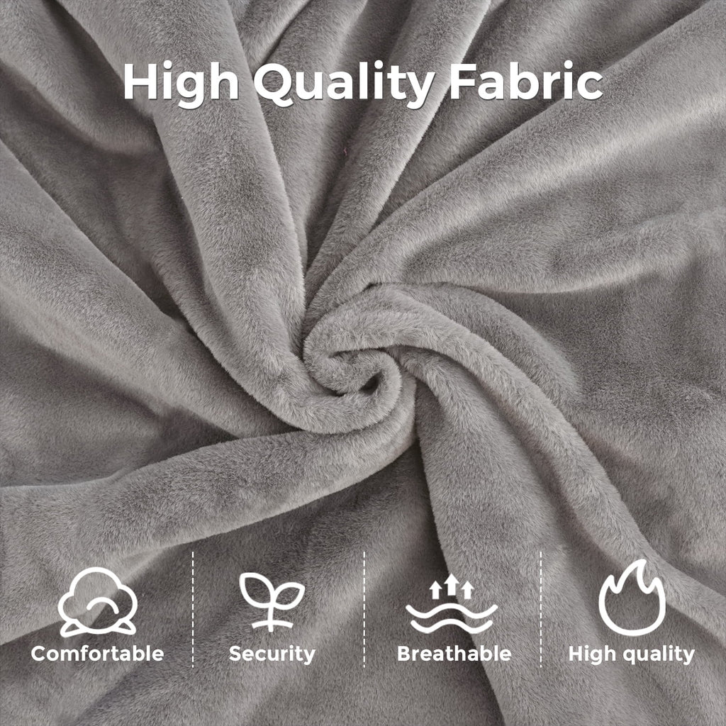 Folding Sofa Bed,Extra Thick and Long Fluffy 4 Position Convertible Flip Lounge Chair,Foam Filling Folding Matress Sofa Bean Bag with Washable Cover,Grey,39x95 Inch