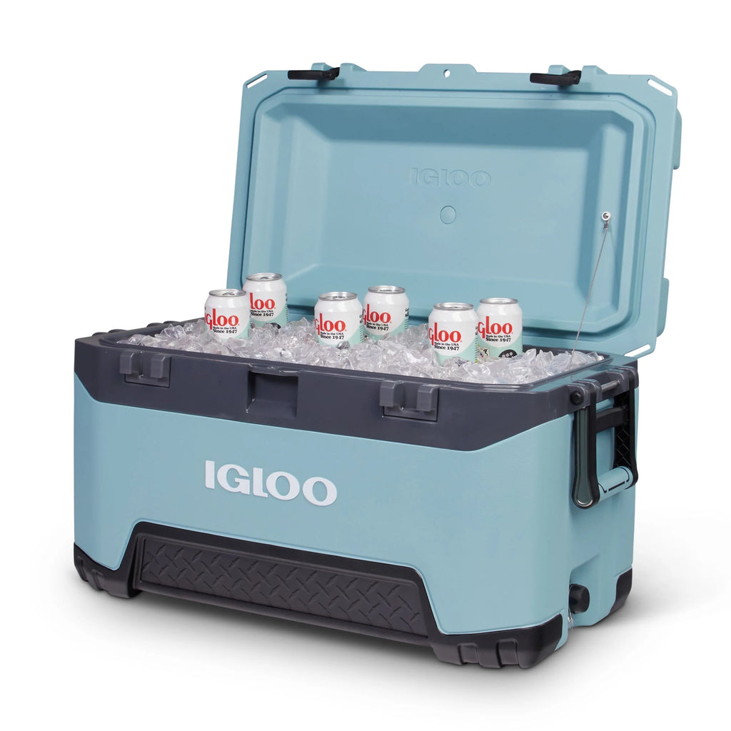 Igloo 72 QT BMX Ice Chest Cooler with Cool Riser Technology, Oil Green