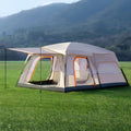 Senmeo 4-6 Person Camping Tent, Waterproof Easy Setup Tents For Camping With Sun Protection & Mosquito Net, Tent Lightweight And Spacious For Outdoor Camping, Hiking & Beach Trips
