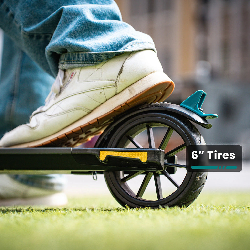 GOTRAX G2Plus Foldable Electric Scooter for Adult Teens Age of 8+ with 6" Tires, 200W 12mph, Gray