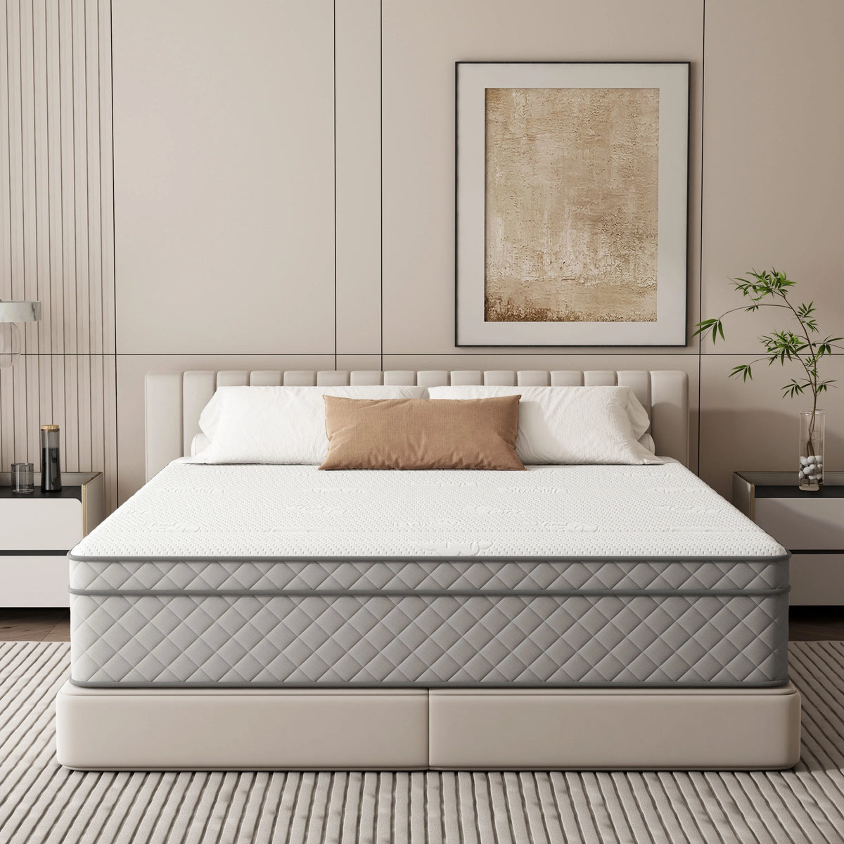 Swbvs MaxNap 12 inch Full Mattresses Hybrid Medium Full Size matress in a Box Adult,Double size
