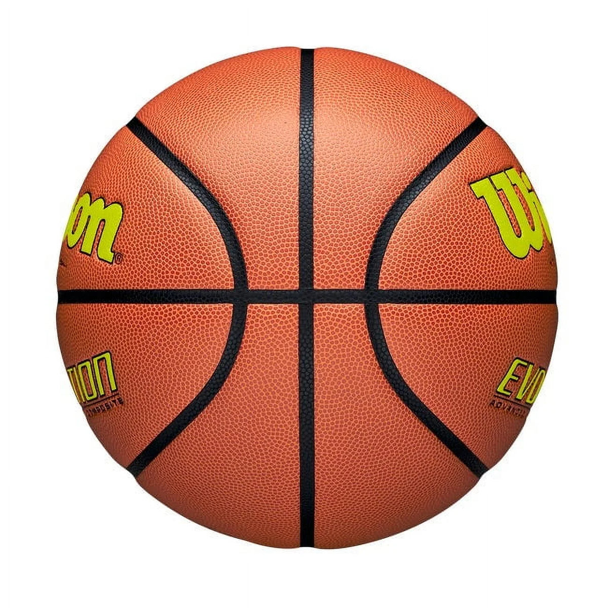 Wilson Evolution Baloncesto de Juego Interior - Negro, Talla 7 - 29,5"