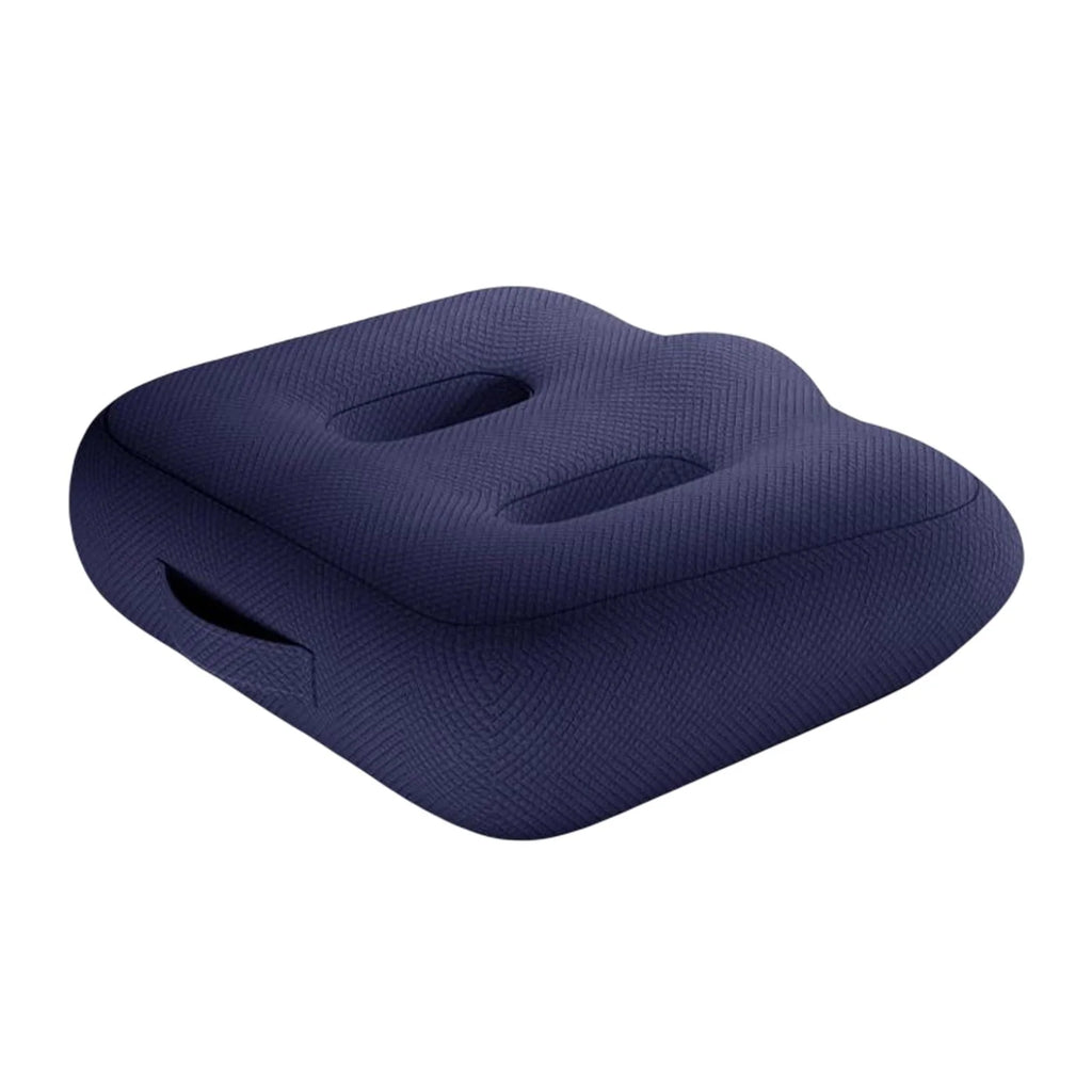 Adult Car booster Cushion, for Short Drivers People Office Chair Portable Comfortable Thickened Breathable Driving Auto Seat Pad ,Blue Style B