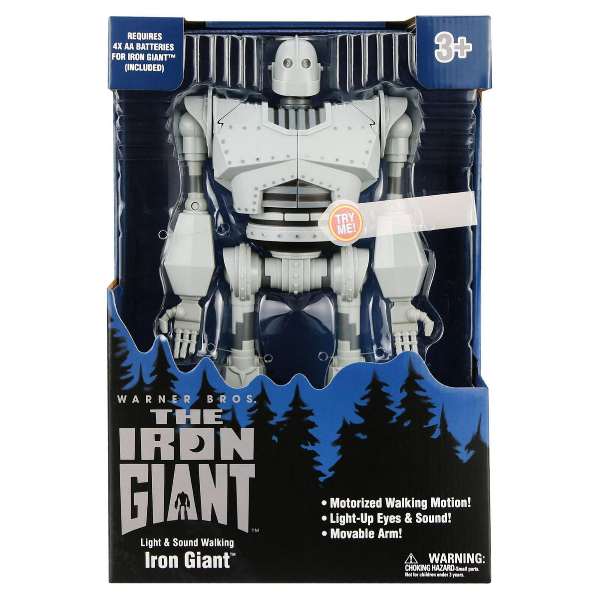 The Iron Giant Light &amp; Sound Walking Robot Toy. 15″
