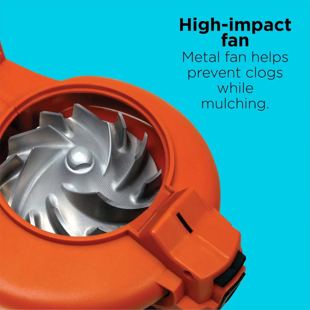 BLACK+DECKER 12 Amp High Performance Blower/Vacuum/Mulcher, (BV6600)