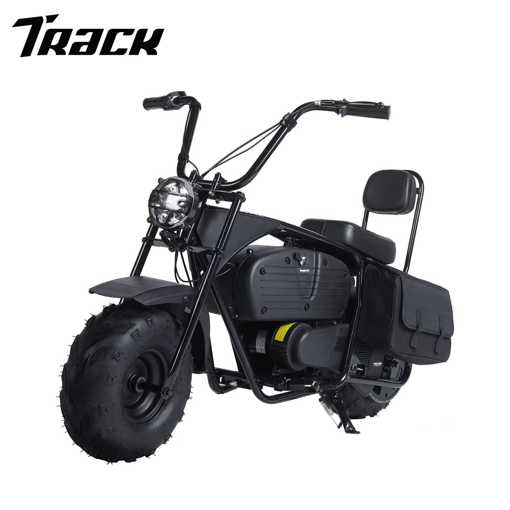Track Seven 36V Powered Motorcycle for Kids, 1000W Electric Kids Dirt Bike,Max Speed to 22 MPH, Electric Mini Bike with Large Storage, Headlights, Up to 185lbs, Age 8+