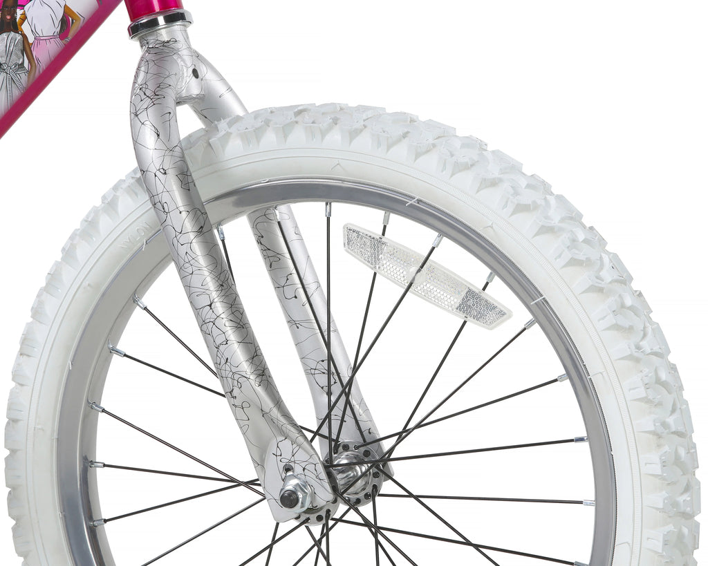 Dynacraft Barbie 18-Inch Girls BMX Bike For Age 6-9 Years