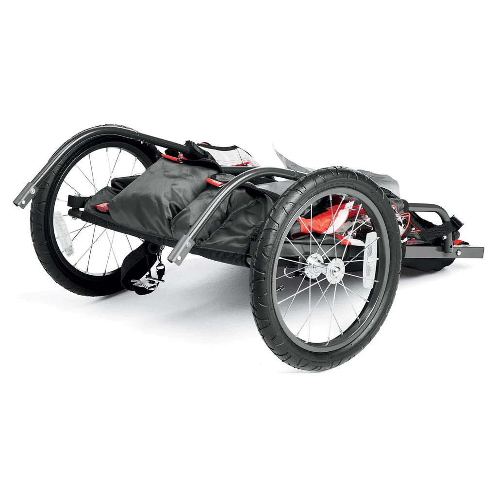 Allen Sports Remolque para Bicicleta Infantil de Dos Ruedas, Rojo