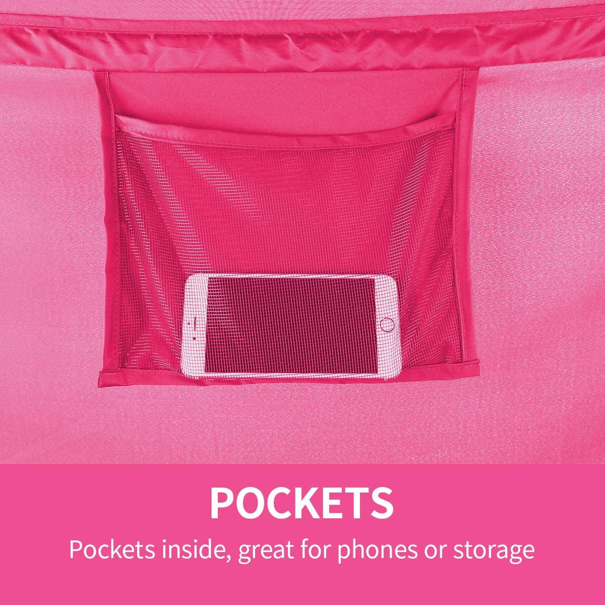 Alvantor Bed Tent Pop Up Canopy Full Pink