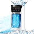 KIZOCAY Portable air conditioner with 6 air speeds, 60 & 120 automatic oscillating evaporative air conditioning fan, quite air cooler humidifier, suitable for home office outdoor, white