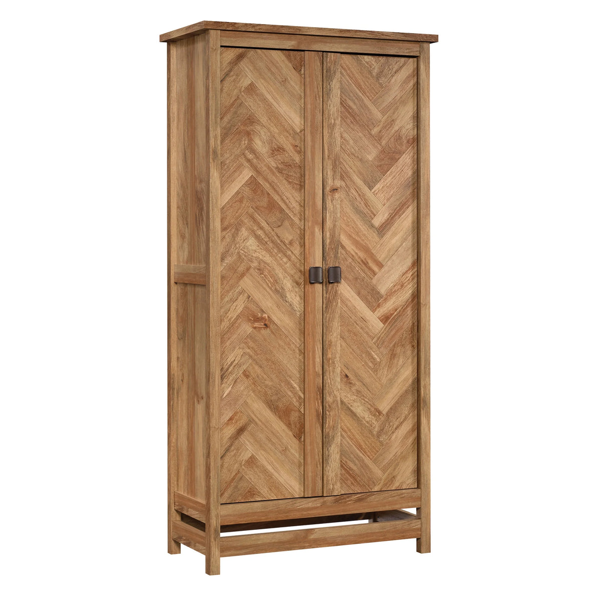 Sauder Cannery Bridge 2 Door Storage Cabinet, Sindoori Mango Finish