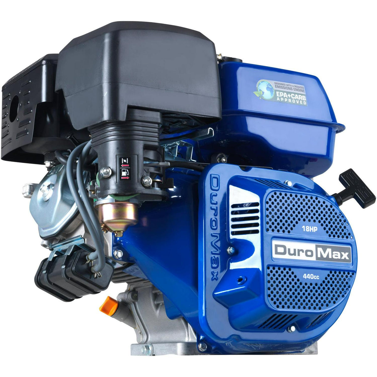 DuroMax XP18HP 439cc 3600 RPM 1″ Recoil Start Horizontal Gas Powered Engine