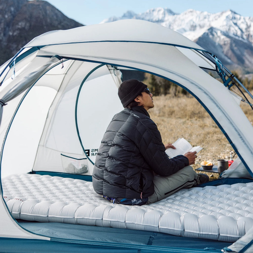Naturehike, Hiking Tent, Large Space Outdoor Camping Tent, Lightweight Backpacking Tent with Vestibule, Waterproof Four Seasons Dome Tent, Stable Tri-Cross Support Structure, Strong Wind Resistance