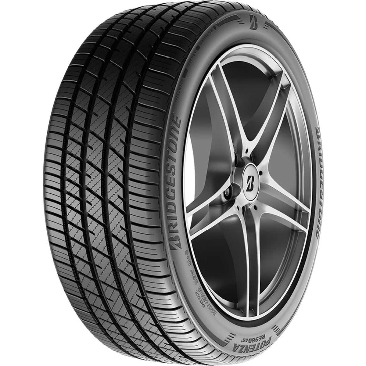 Bridgestone Potenza RE980AS+ Performance 225/50R17 98W XL Passenger Tire
