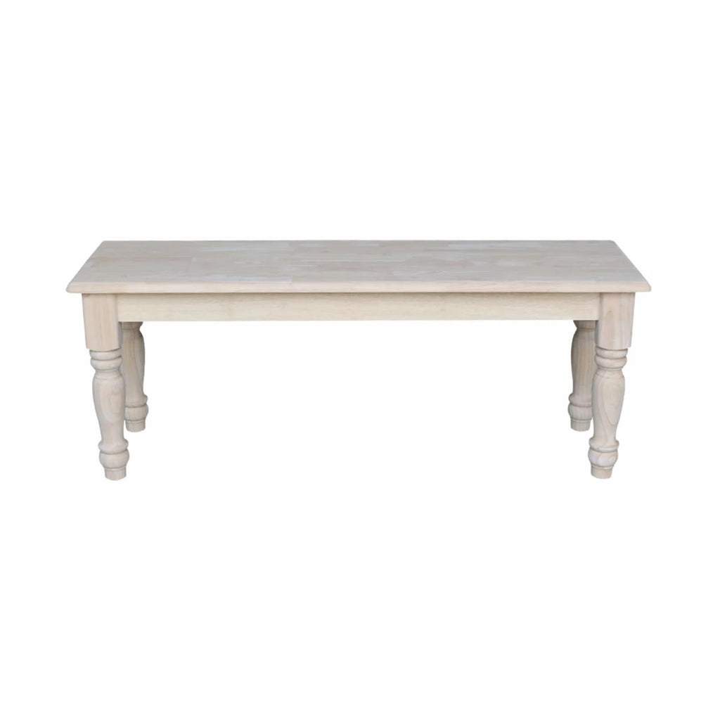 International Concepts Farmhouse Dining Bench