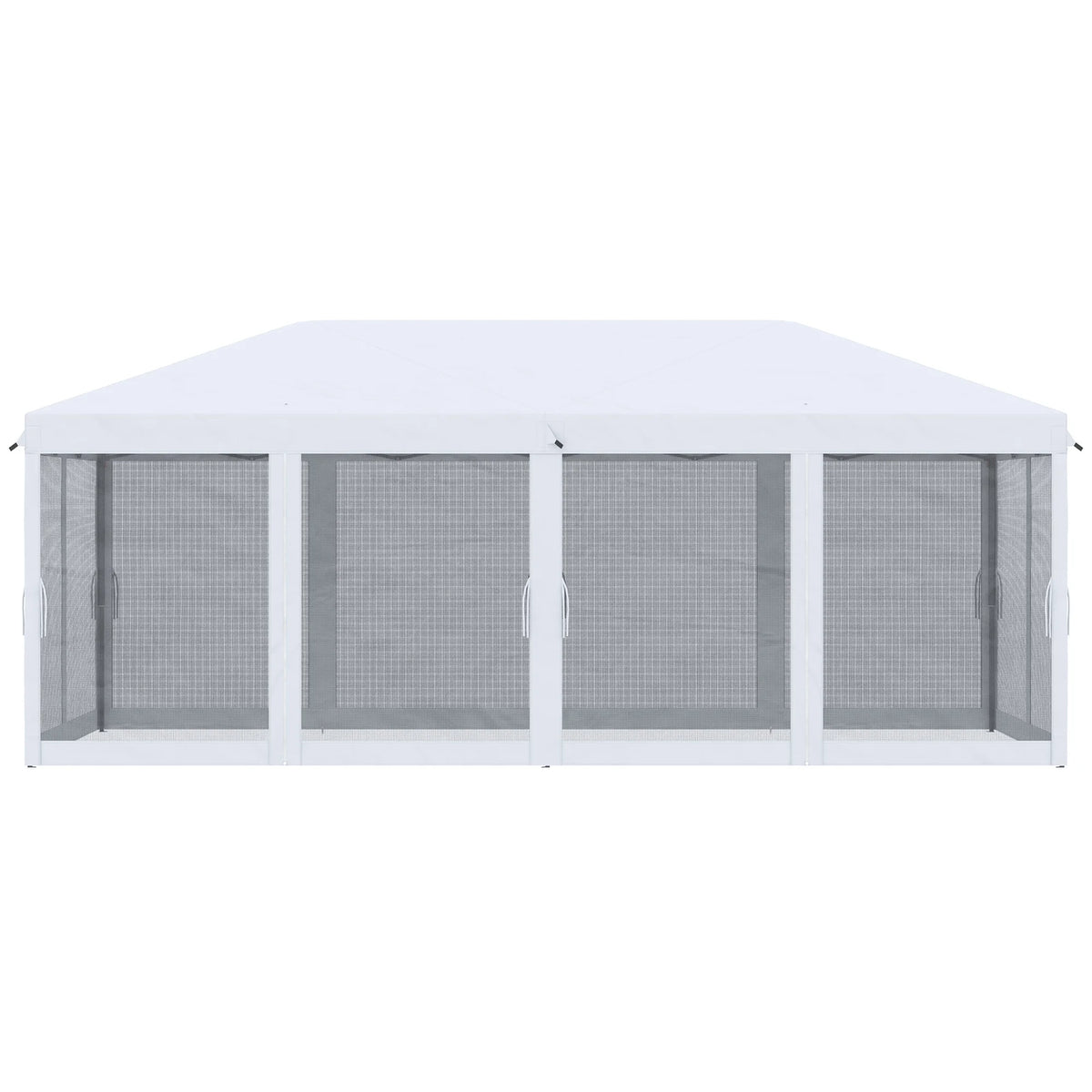 10' x 20' Pop Up Canopy Tent with Netting Heavy Duty Instant Sun Shelter Large Tents for Parties with Carry Bag for Outdoor Garden Patio