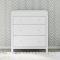 Storkcraft Horizon 3 Drawer Infant Changing Table Dresser, White