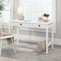 Sauder County Line Writing Desk, Soft White Finish