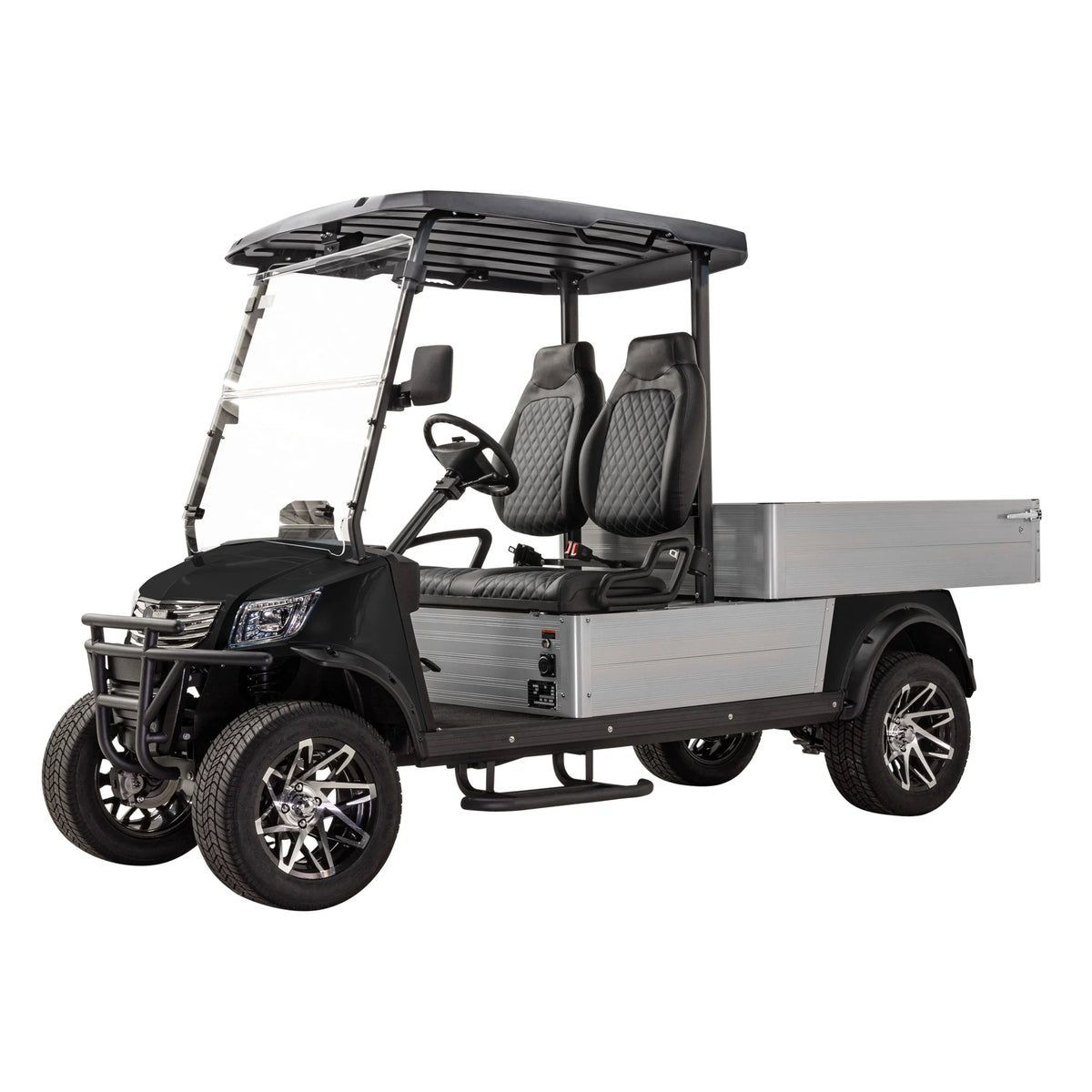 Massimo MVR Cargo Max Electric Utility Golf Cart 48V 5kW Motor - Blue
