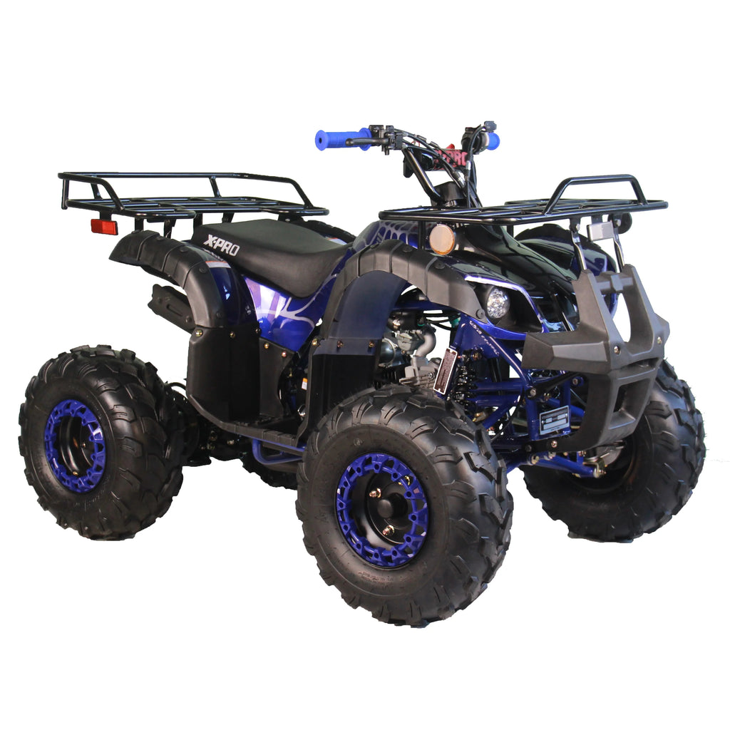 X-Pro Brand New 125cc Gas ATV, Automatic Transmission w/Reverse Remote Control Big 19"/18" Tires