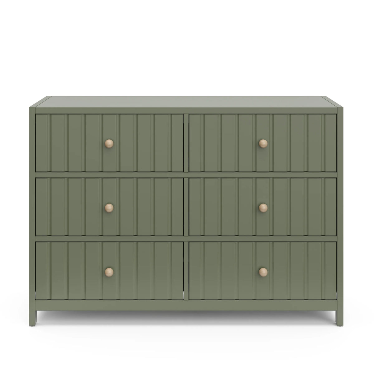 Graco Teddi 6 Drawer Nursery Double Dresser, White