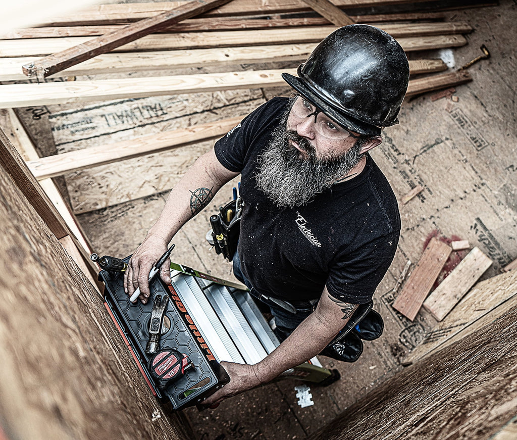 Little Giant King Kombo 5'-8' Fiberglass 3-in-1 Combo Ladder, 375 lbs. Rated