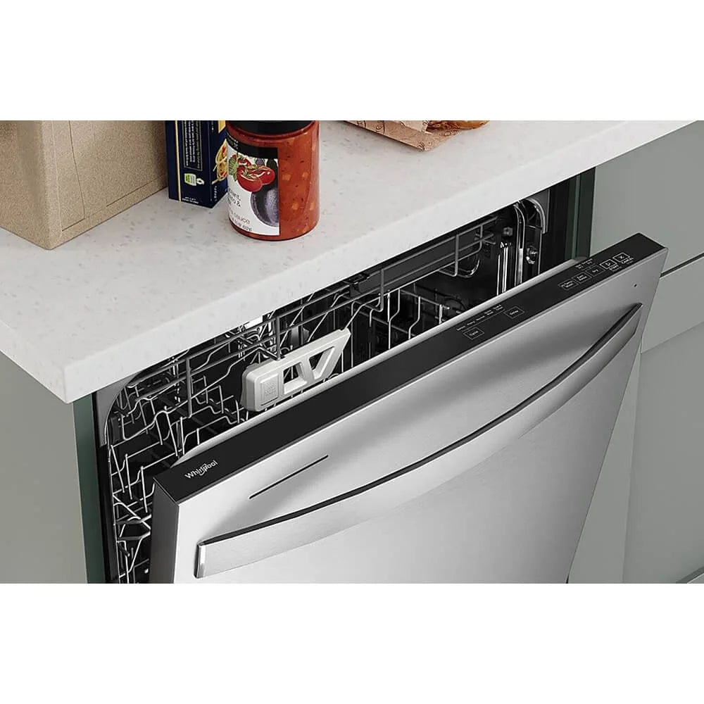 Whirlpool WDT970SAKZ 47 dBA Stainless Steel Top Control Built-In Dishwasher