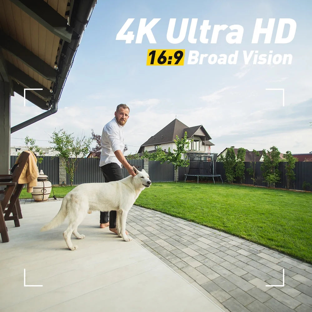 ANNKE 4K Security Camera System, 8CH 8MP AI DVR with Human & Vehicle Detection, 0TB HDD and 8x4K IP67 Bullet Home & Surveillance Cameras, Easy Remote View, Smart Dual Light