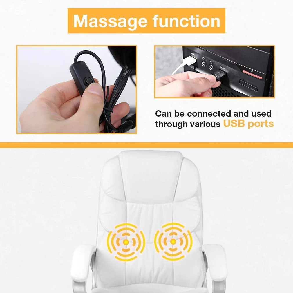 BestOffice Ergonomic Office Chair, Lumbar Support, Rolling Swivel for Women, Men(Black)