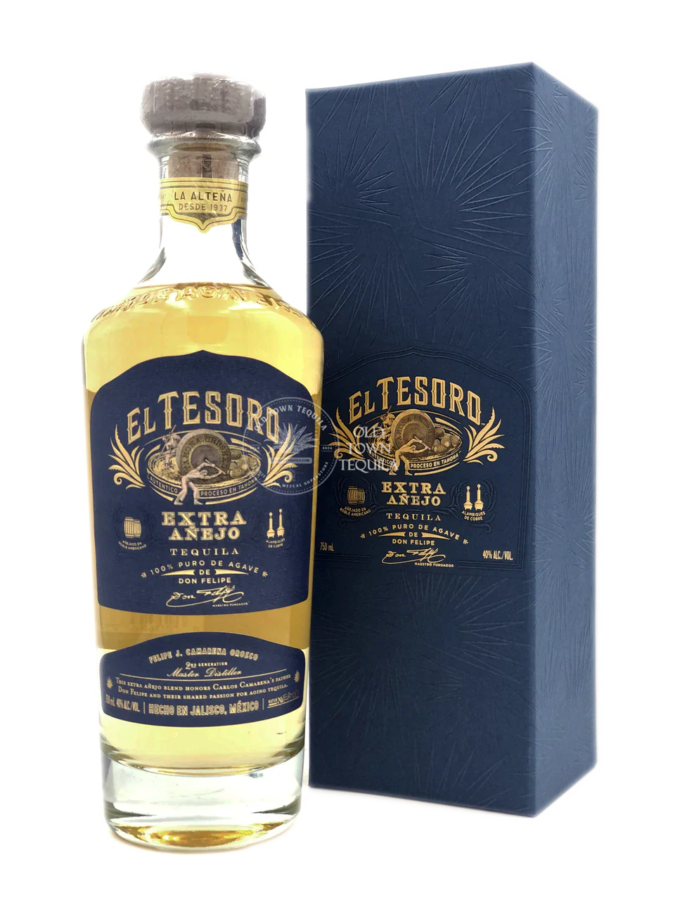 El Tesoro de Don Felipe Extra Anejo - 750ML