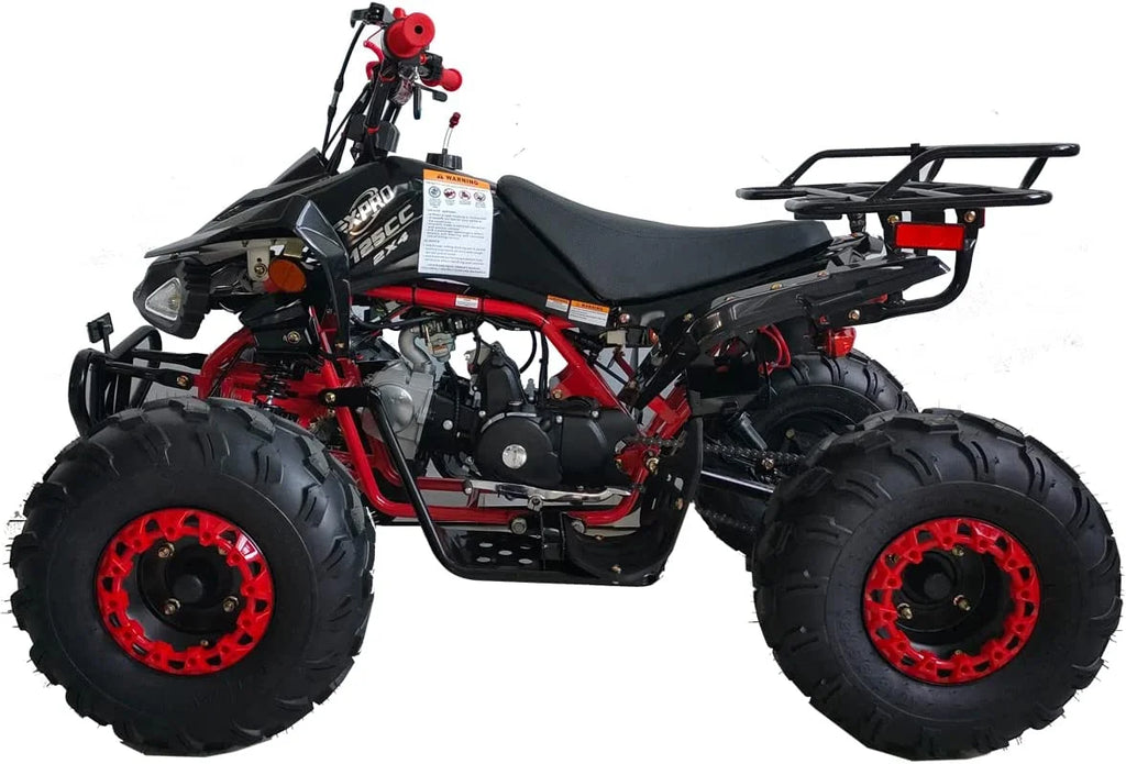 X-Pro Brand New 125cc Gas ATV, Automatic Transmission w/Reverse Remote Control Big 19"/18" Tires