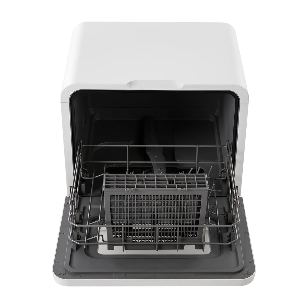 Compact Countertop Dishwasher 6-8 Place Settings, 4 Washing Modes, Efficient 785W Power, Low Noise, Automatic Drying, Ideal for Small Kitchens and Apartments