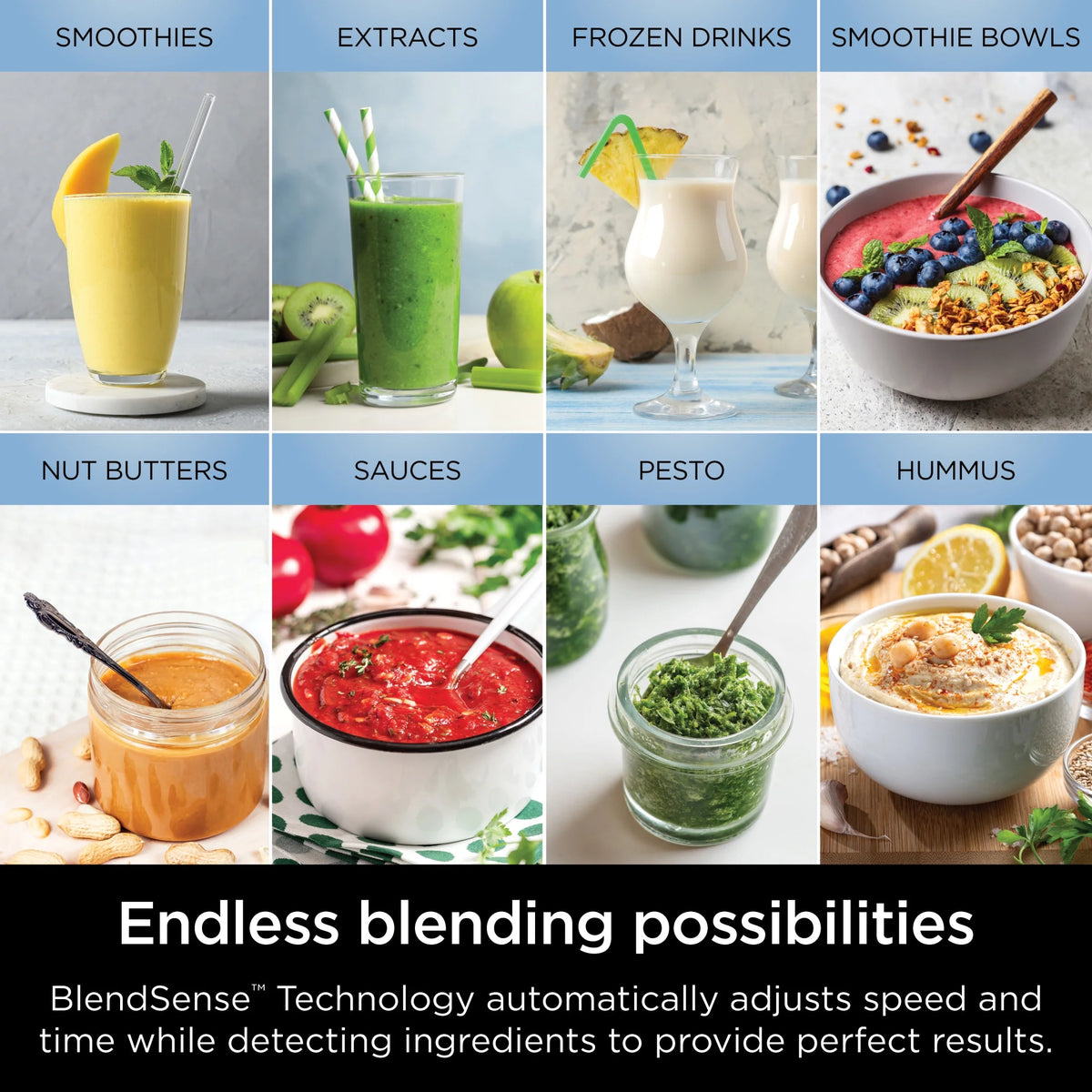 Ninja Detect Power Blender with BlendSense Technology, 72 Oz. Pitcher