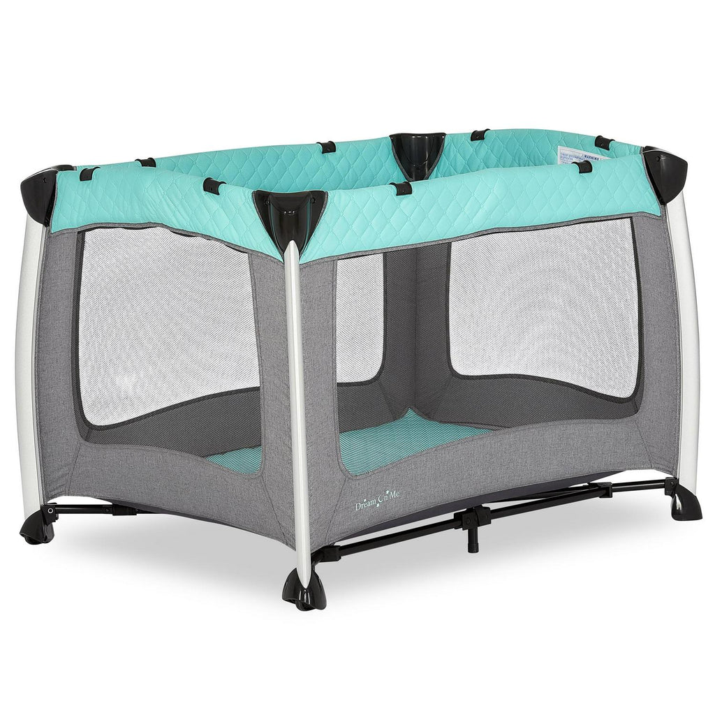 Dream On Me Princeton Deluxe Nap N Pack 3-in-1 Convertible Playard. Changer and Bassinet in Mint