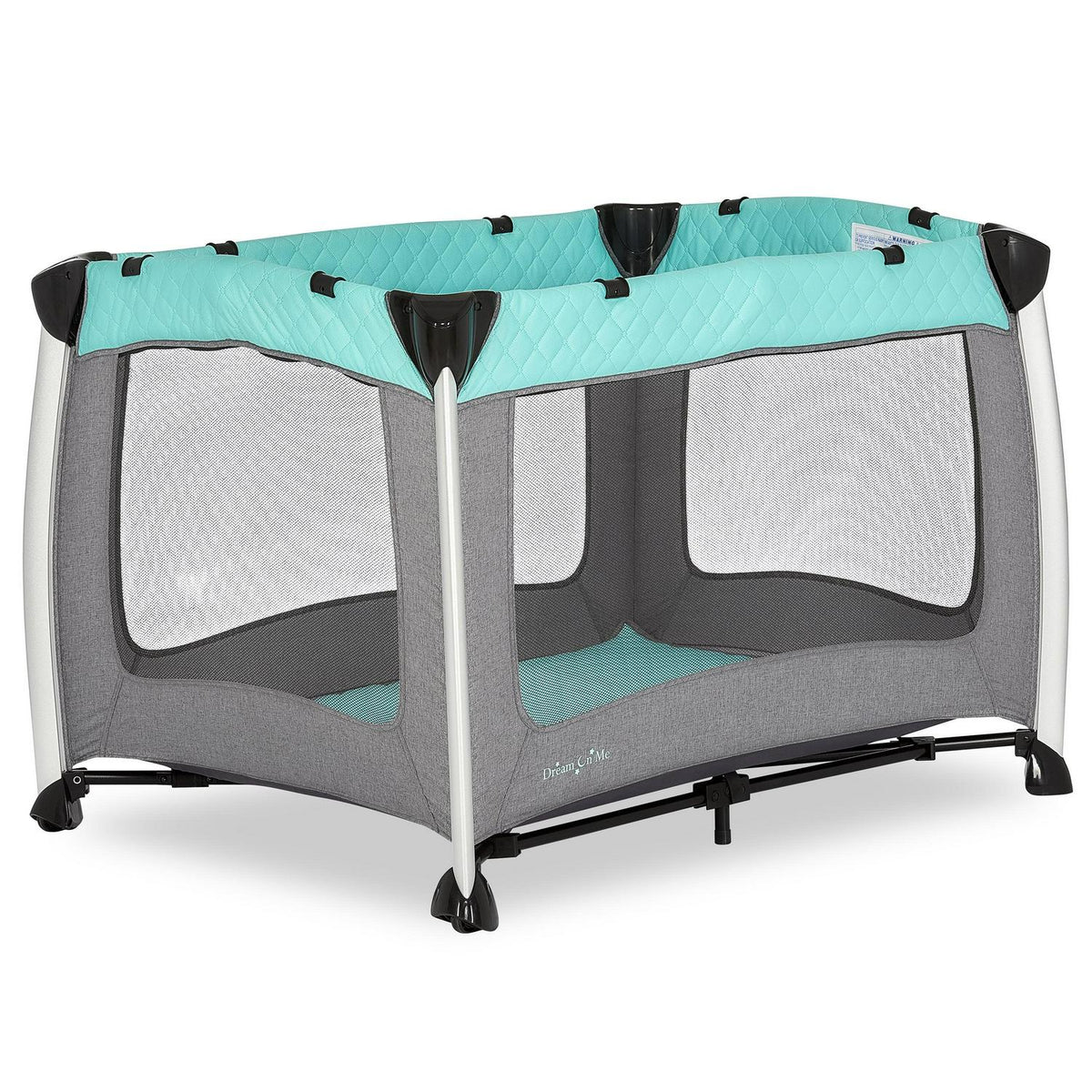 Dream On Me Princeton Deluxe Nap N Pack 3-in-1 Convertible Playard. Changer and Bassinet in Mint