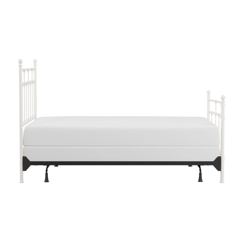 Hillsdale Furniture Providence Metal Full Bed with Spindle and Casting Design, Antique Bronze