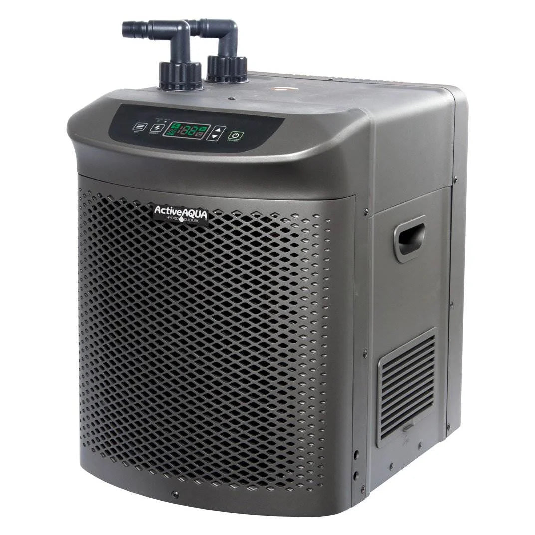 Active Aqua AACH25HP 0.25 HP 396-925 GPH 120V Hydroponic Cooling Water Chiller