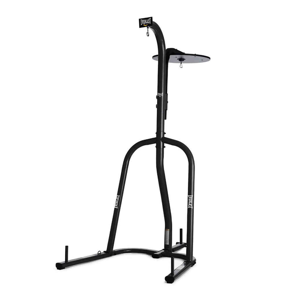 Everlast Dual Station Heavy Duty Powder Coated Steel Heavy and Speed Bag Stand