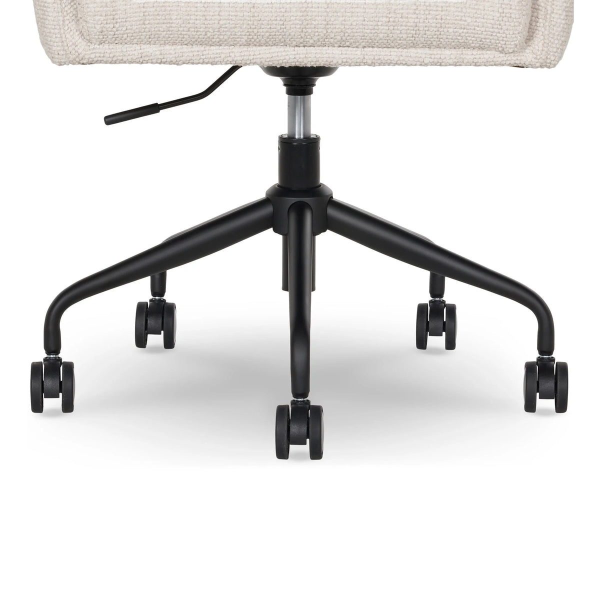 Better Homes & Gardens Juliet Office Chair, Ivory Boucle and Matte Black