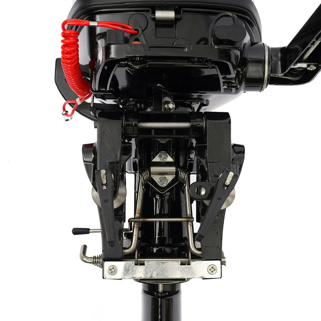 4Stroke 6.5HP Outboard Motor Marine Boat Engine Water Cooling CDI System 6.5HP 4-Stroke Outboard Motor Tiller control Boat Engine Water Cooling 123CC 4-Stroke 6.5HP Outboard Motor Boat Marine Engine