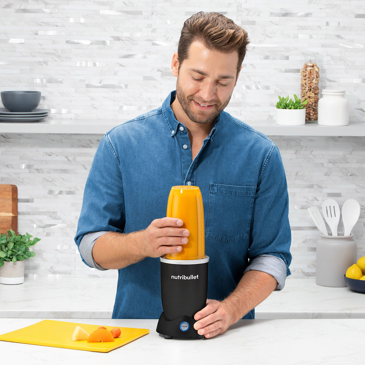 nutribullet Pro Plus 1200 Watt Personal Blender, Matte Black