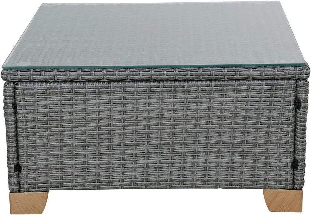 Grand Patio Wicker Coffee Table
